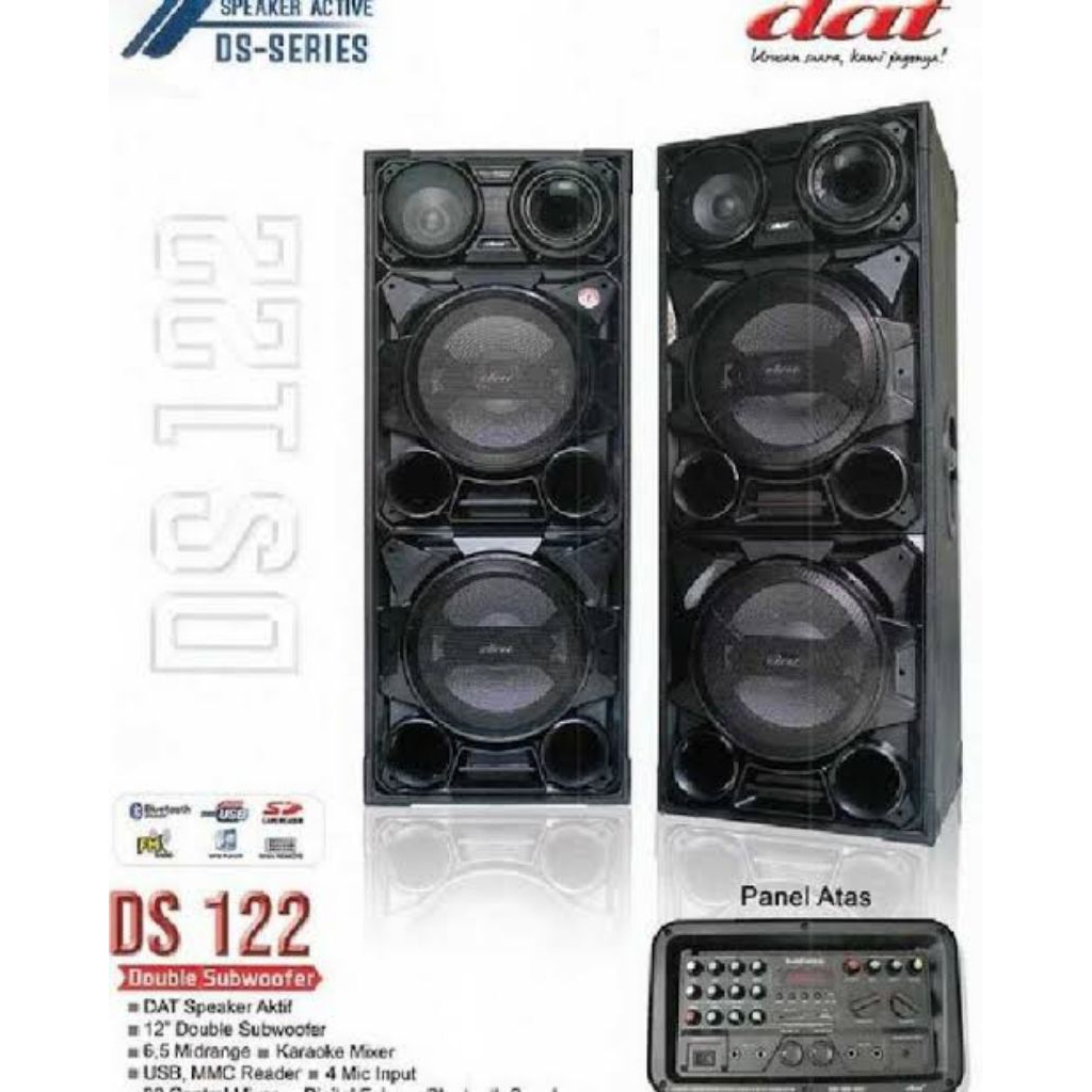 SPIKER AKTIF DAT DS122 (12" DOBEL)