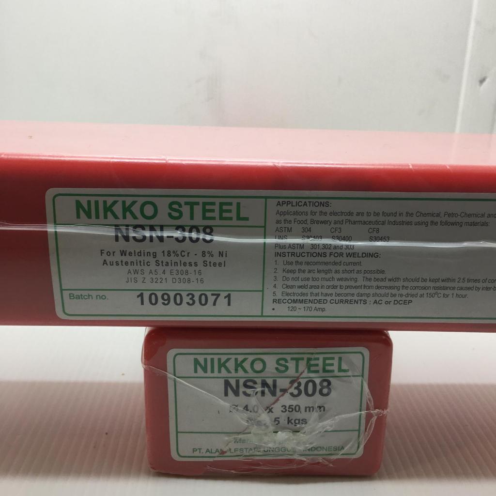 Kawat Las NSN 308 4MM Nikko Steel