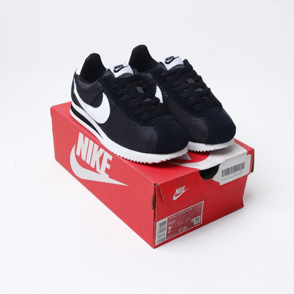 Nike Cortez Classics Nylon Black White