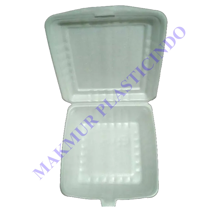 Sterofoam Besar KCS 3 / KCS3 Kotak Makan Nasi Bubur Foam Gabus isi 25 Pcs Buble Wrap