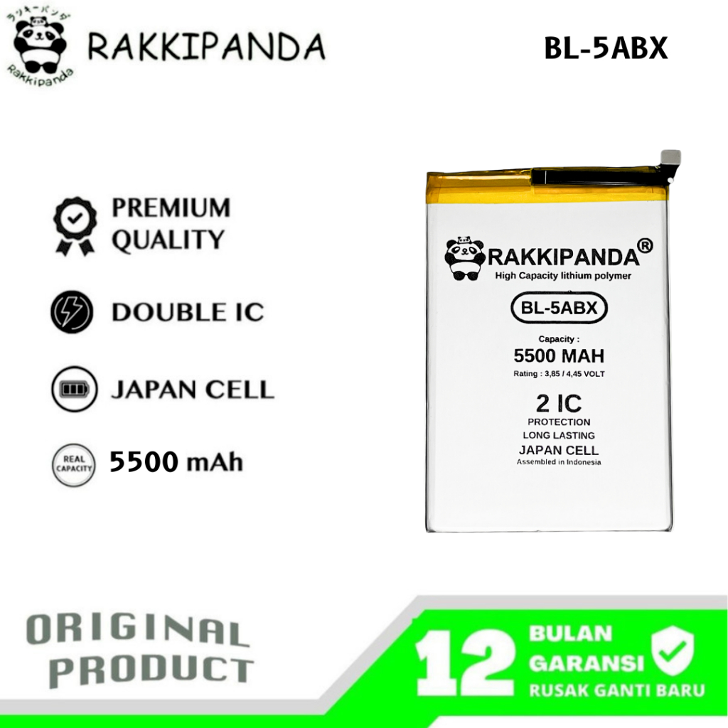 RakkiPanda - BL-5ABX Infinix Hot 50i / Hot 50 4G Batre Batrai Baterai