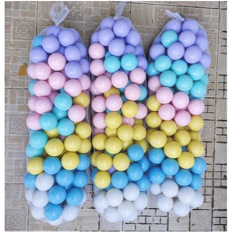 Bola Mandi Bola warna Pastel