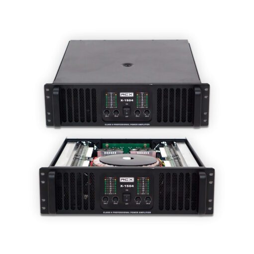 Power Amplifier RCX X-1504 4 Channel x 1500 Watt - Power Class H Balap Original Sound System Lapanga