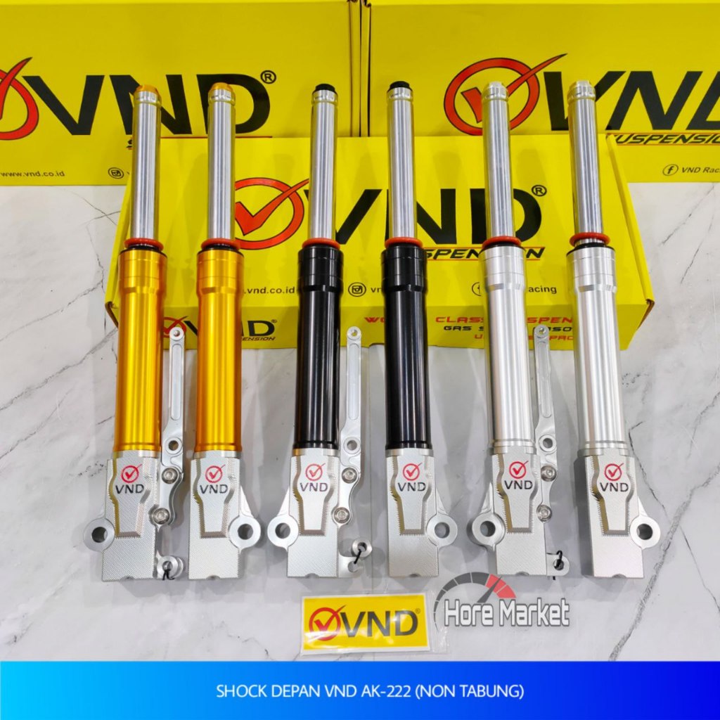 SHOCK DEPAN VND AK222 NON TABUNG VARIO 125 150 / BEAT FI ESP DELUXE / SCOOPY NEW OLD GEN 1 GEN 2 / G