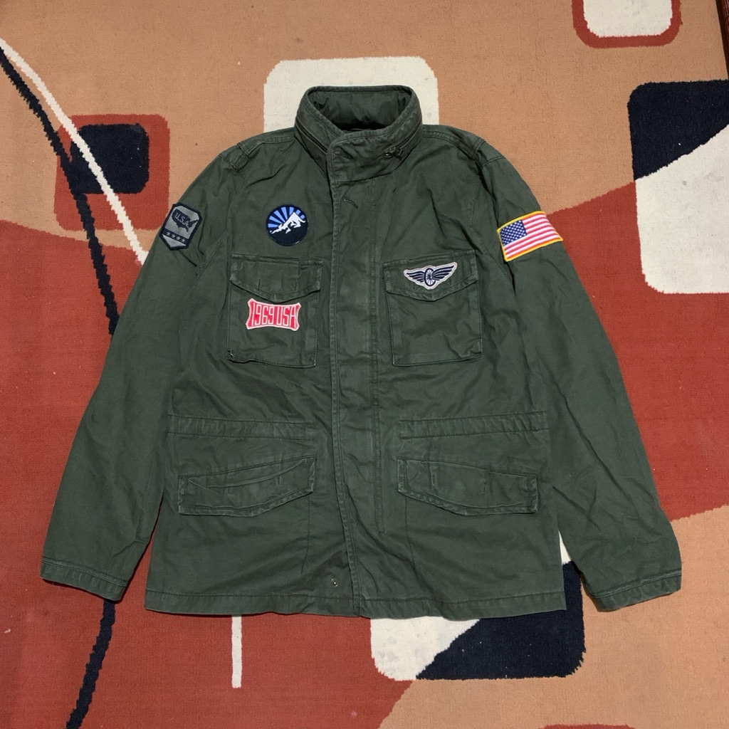 Jaket M65 Military Canvas By Zara | Jacket M65 Military | Jaket Kanvas