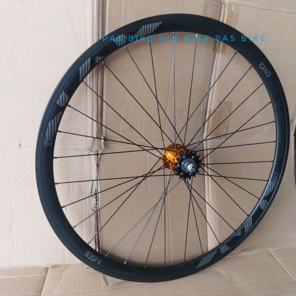 Wheelset  Doltrap Fixie 700c Belakang Saja Tipe Six Bolt