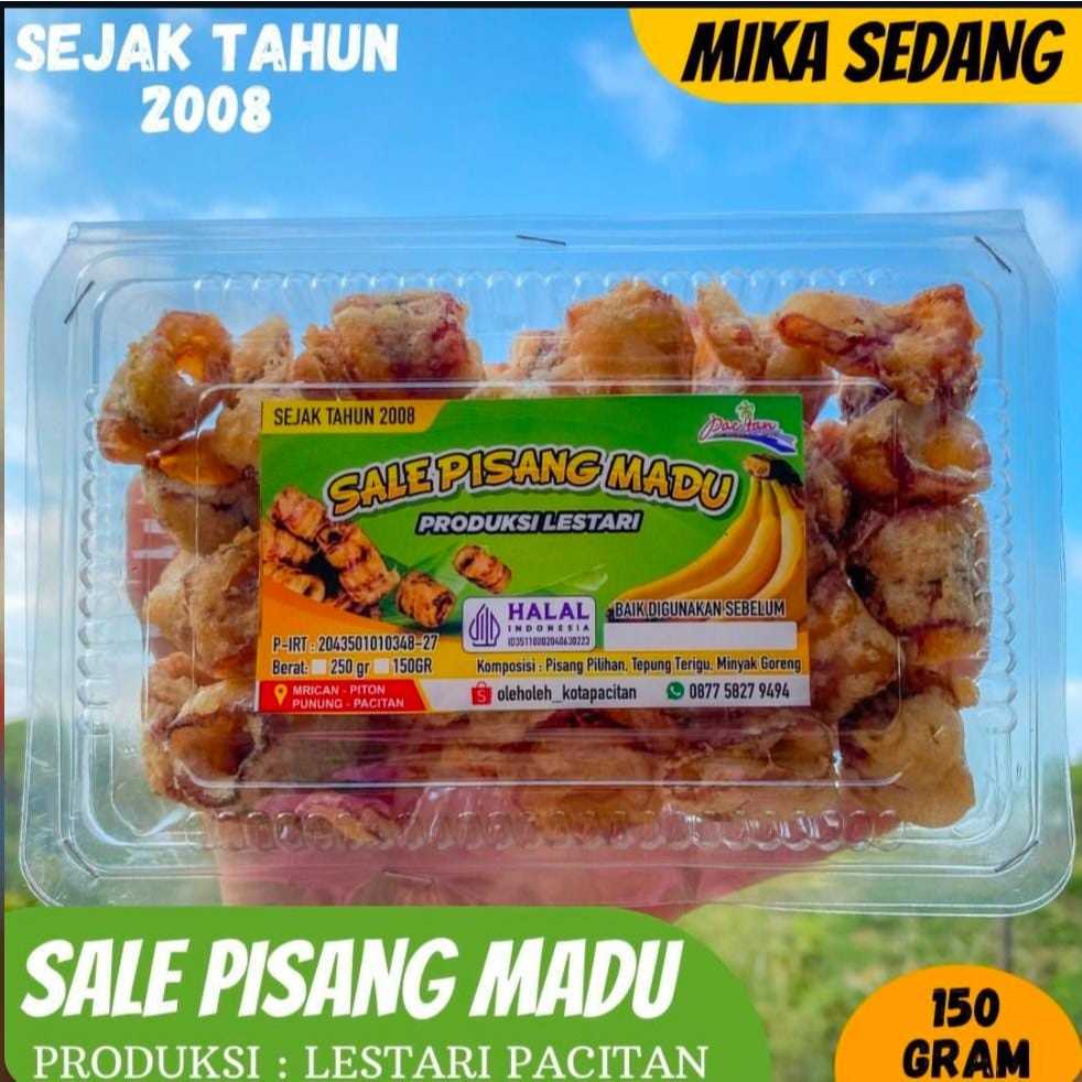Sale Pisang Madu Lestari Pacitan | kemasan Mika | Oleh Oleh Khas Pacitan