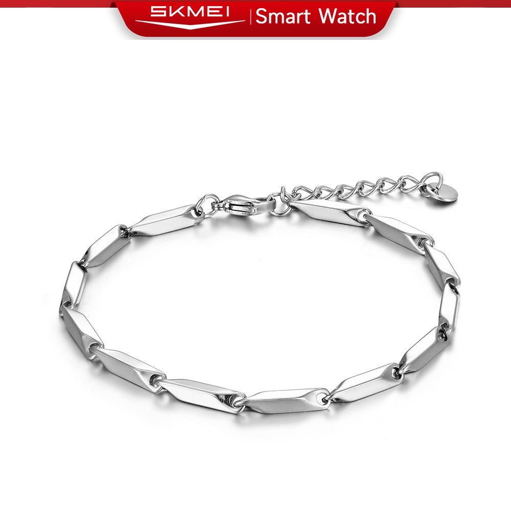 SKMEI Gelang Titanium Pria Cuban Bracelet Fashion Bracelete Wanita