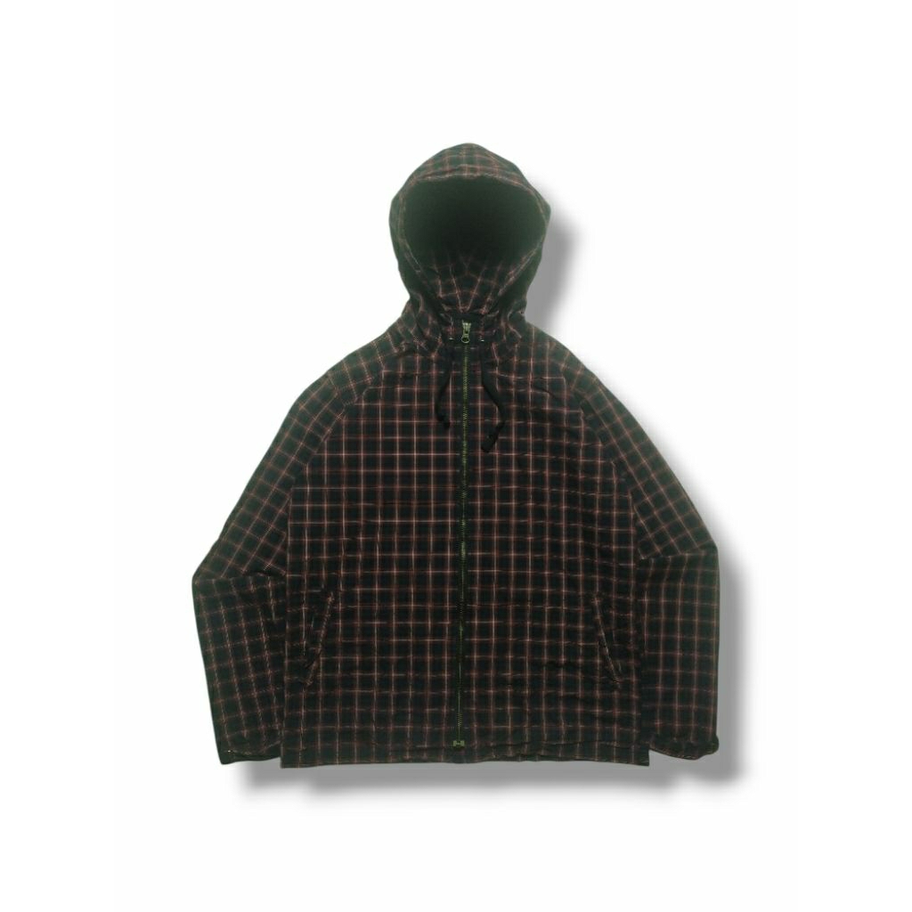X'tyle Hooded Plaid Jacket