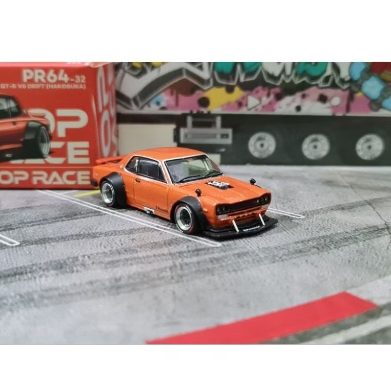 Pop Race Nissan skyline HAKOSUKA Orange