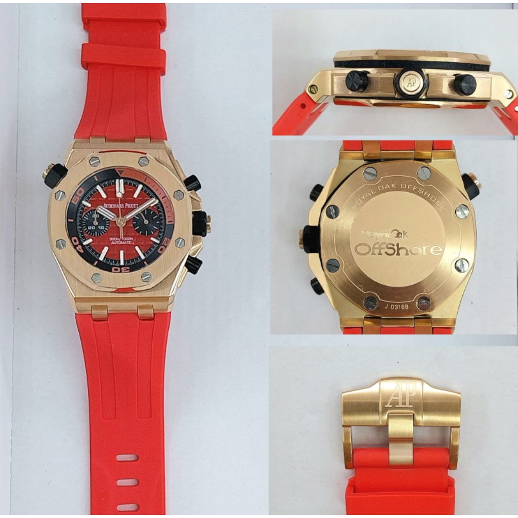 Jam Tangan Royal Oak Offshore Chronograph Orange – Automatic Sport Watch