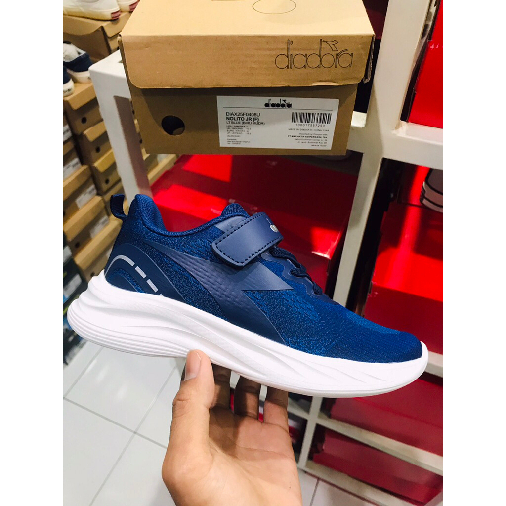 BIG SALE DIADORA ZARA KIDS [DIAX15320905] ORIGINAL SEPATU ANAK/SEKOLAH/RUNNING/LARI/SNEAKERS