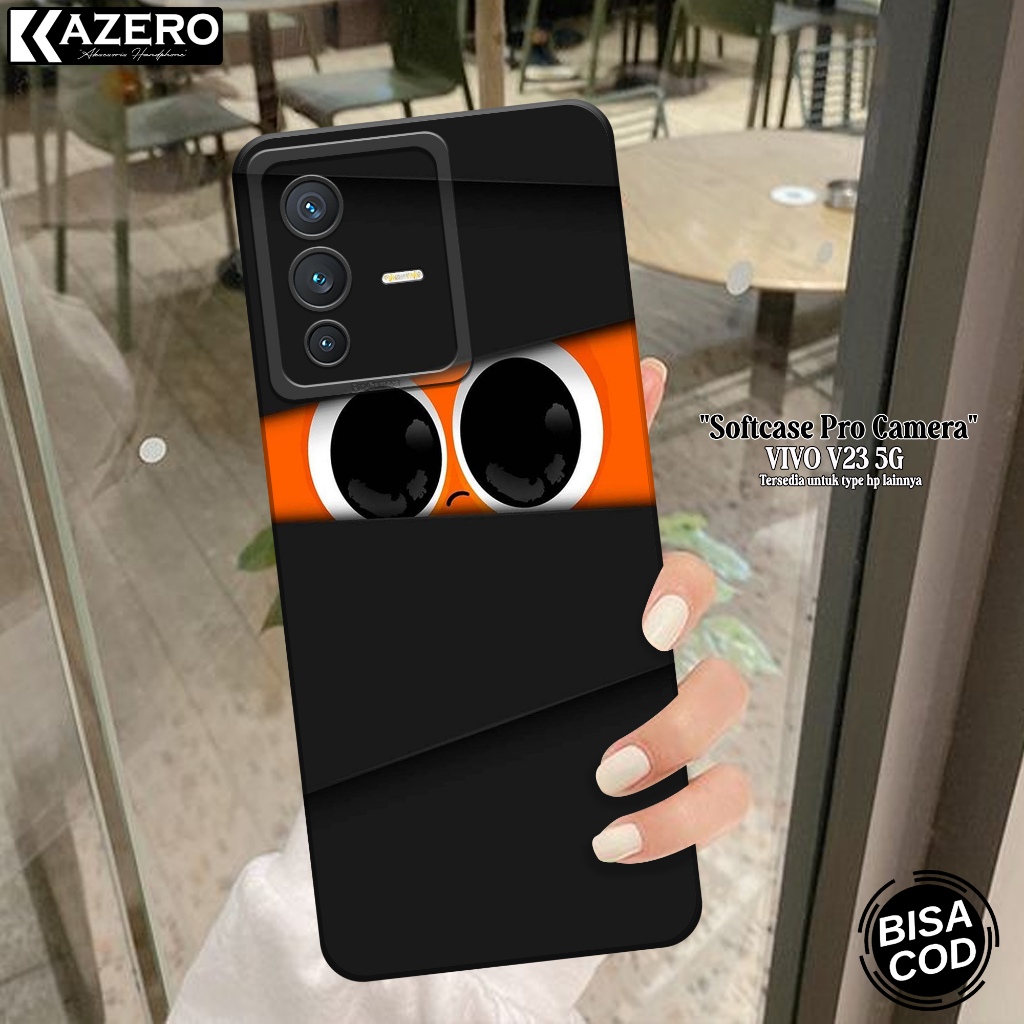 Softcase Hp VIVO V23 5G Terbaru - Fashion Case Kartun - Case VIVO V23 5G - Silikon Pro Camera-Casing
