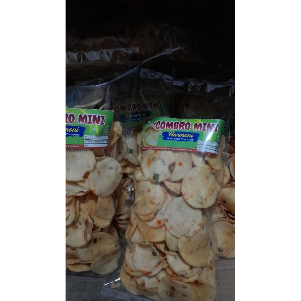 Combro mini makanan oleh-oleh khas dieng wonosobo