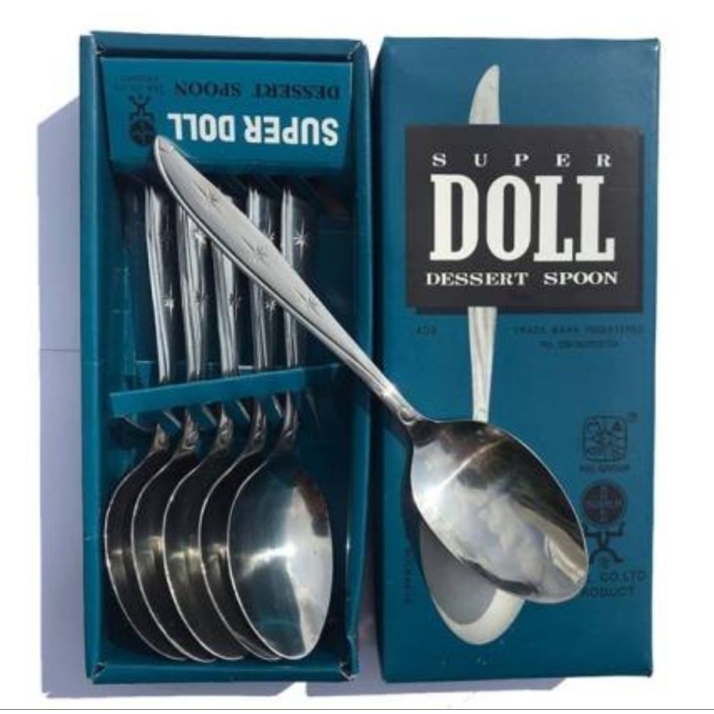 sendok garpu makan super doll / sendok garpu tebal / sendok garpu stainless tebal / sendok makan sta