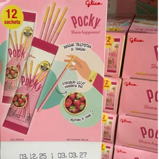 POCKY STOBERI/SNACK ULTAH/SNACK PARCEL/SNACK LEBARAN/SNACK PINK