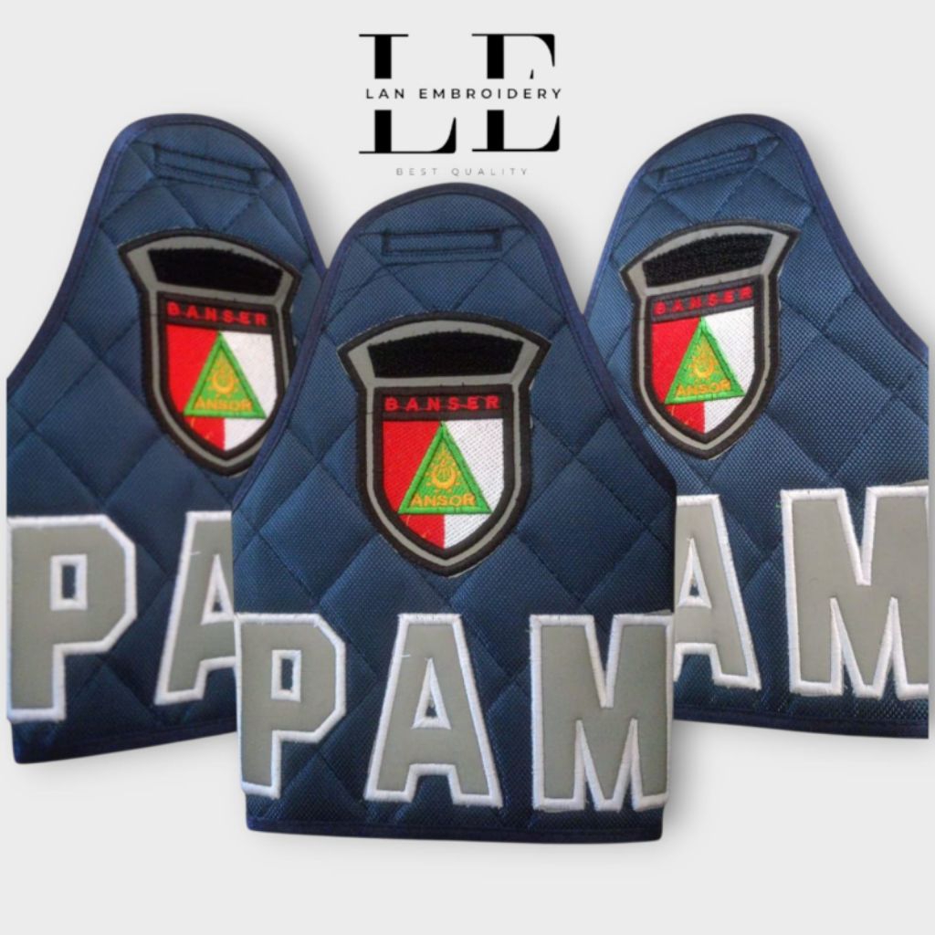Ban Lengan Banser Pam Bahan Dolby Berkualitas