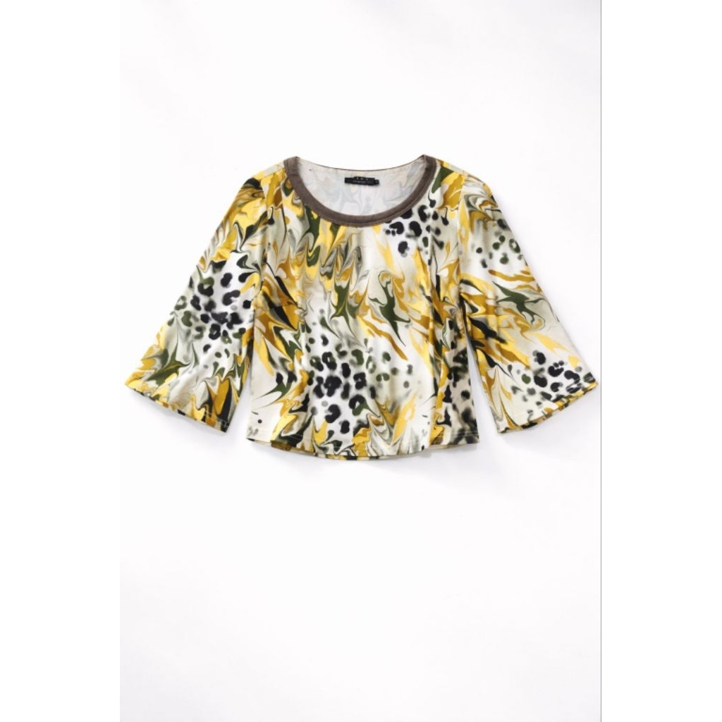 [PRELOVED] ATASAN WANITA DEWASA MOTIF MACAN TUTUL