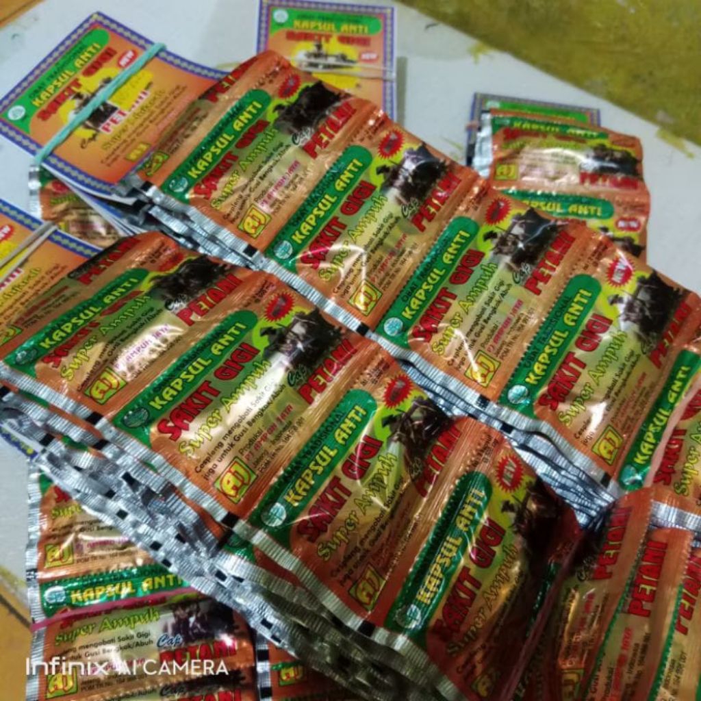 cap PETANI original sakit gigi dan gusi bengkak