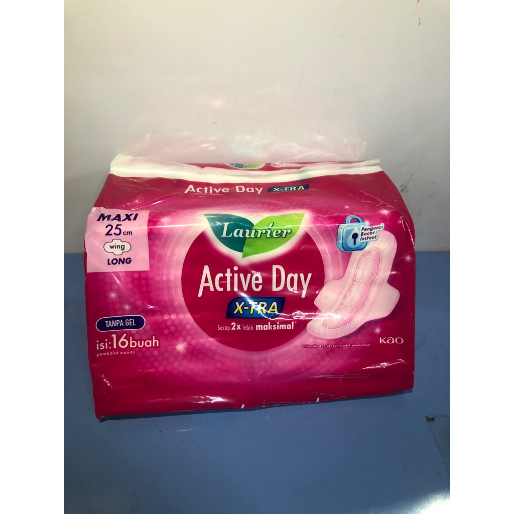 Laurier Active Day Maxi wing Long 25cm isi 16