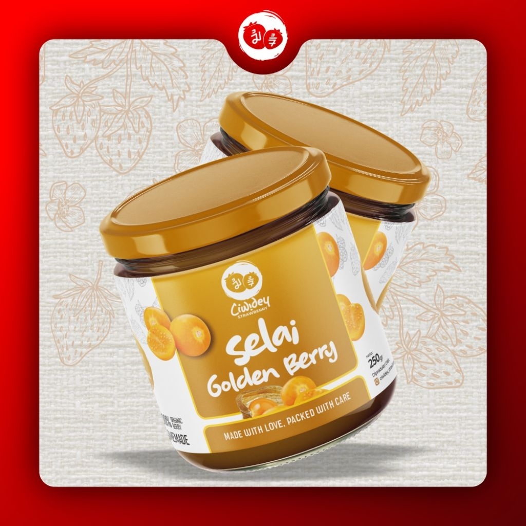 Golden Berry Jam Ciplukan (homemade)