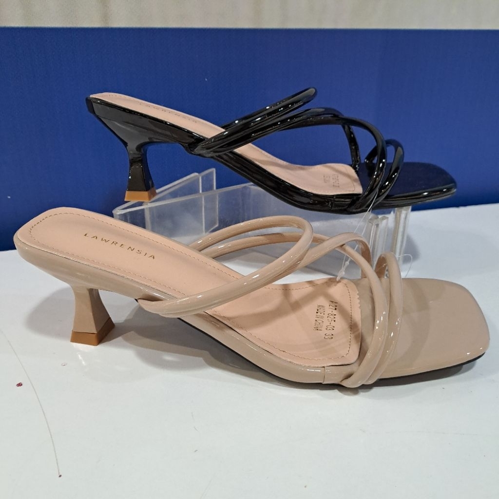 sandal wanita lawrensia heels 3 cm