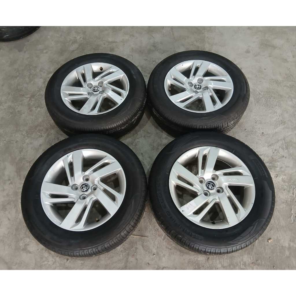 velg mobil bekas copotan raize r16 lubang baud 4x100 cocok untuk raize rocky