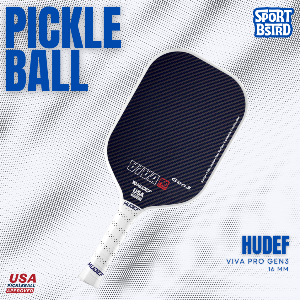 HUDEF VIVA PRO GEN3 PICKLEBALL PADDLE