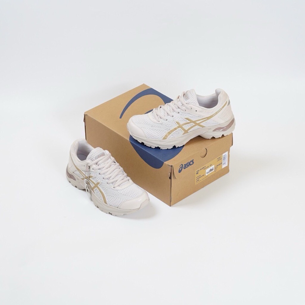 ALEEYA asics gel flux 4 cream gold