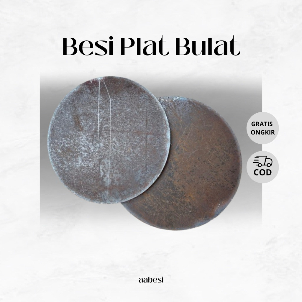 Besi Plat Bulat tebal 10mm diameter 540mm