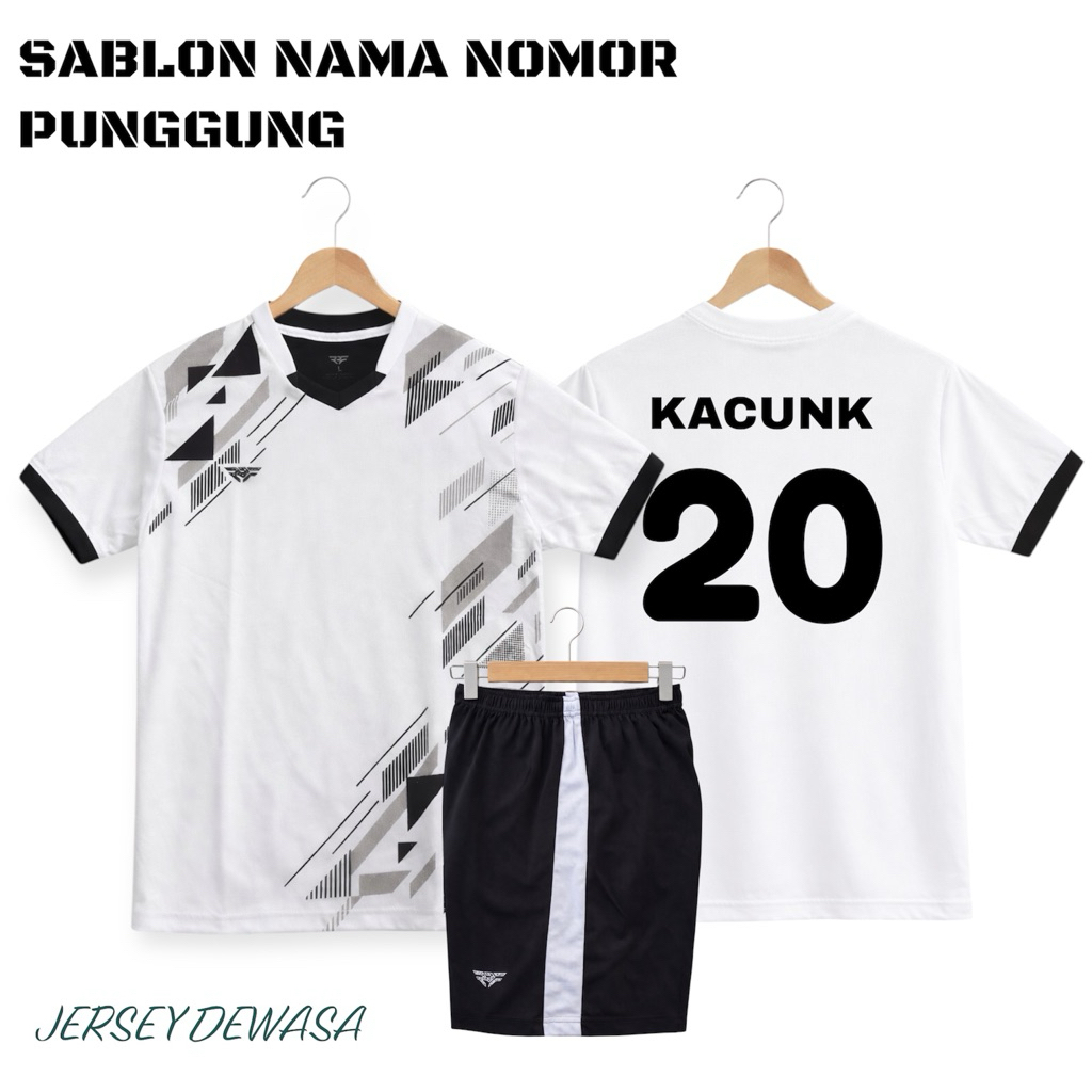 Stelan Kaos Futsal   Sragam futsal  Baju Olahraga Badminton Jersey Voly  baju Sport Wanita Terbaru S