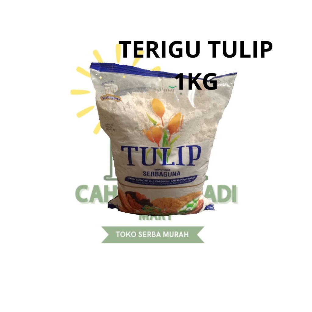 terigu tulip 1 kg terigu serbaguna tulip kemasan 1 kg