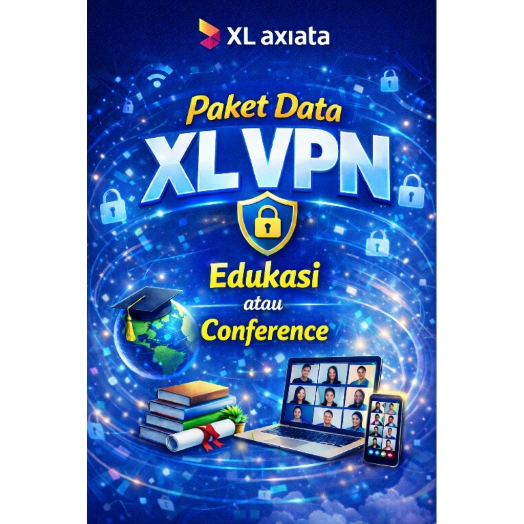 Paket Data XL Merubah Kuota Edukasi atau Conference Menjadi Kuota Reguler ( Akun VPN )