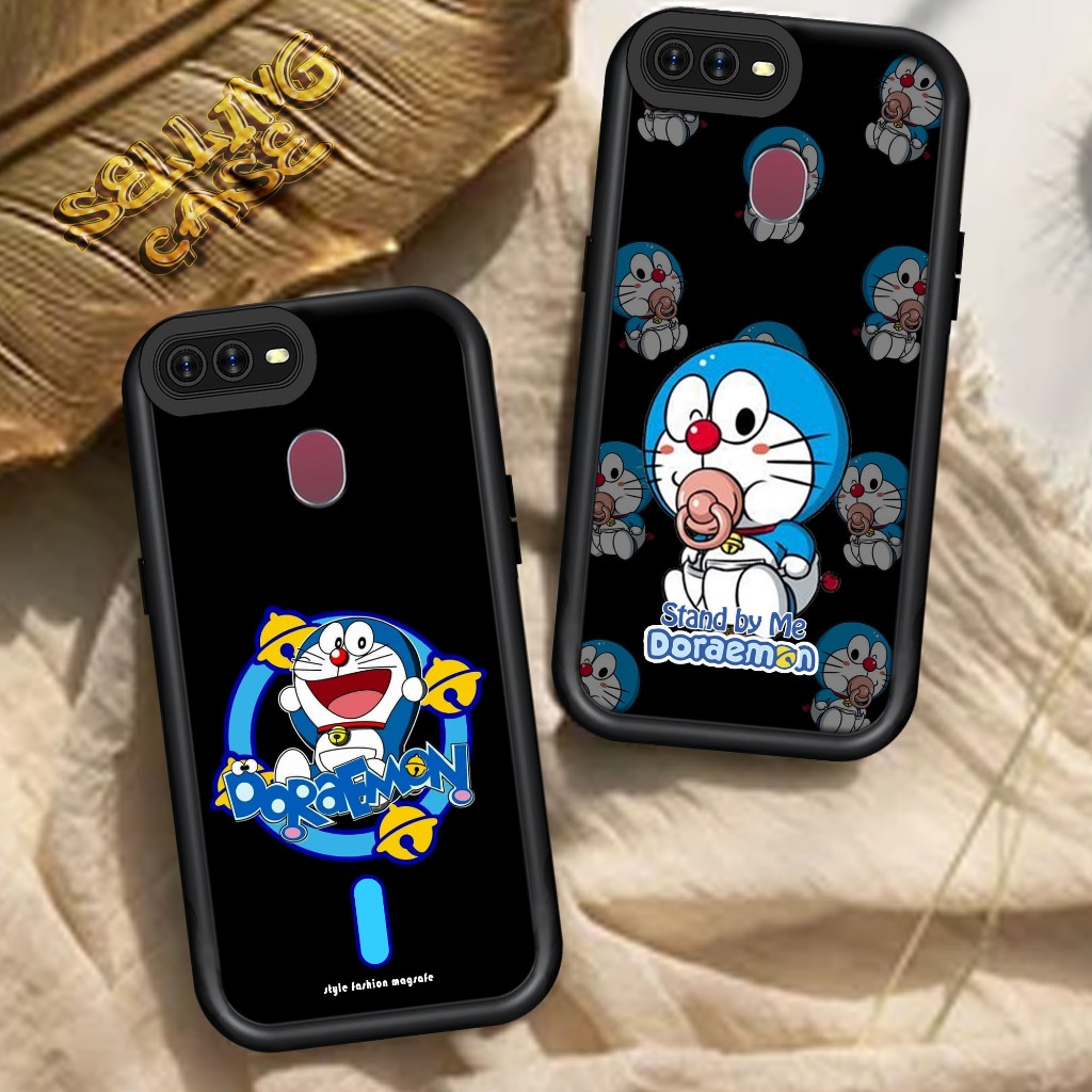 Case OPPO F9/F9 PRO/ REALME 2 PRO /AX7 Motif ( DORAEMON ) Casing Handphone Softcase Glossy Anti Jamu