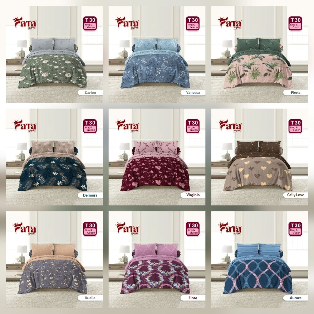 BEDCOVER SET FATA MURAH UK.140x200
