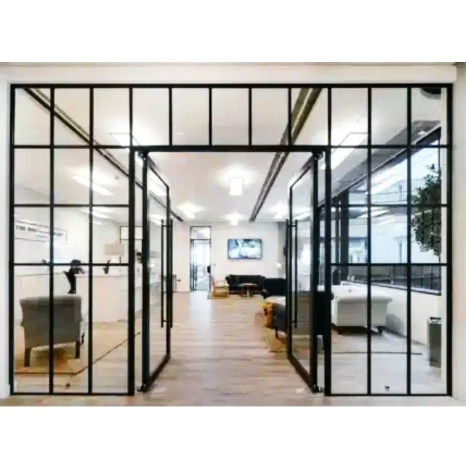 Partisi Ruangan Alexindo 3in dan kaca polos 6mm