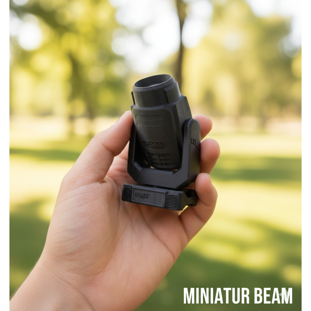 Miniatur lighting beam, beam lighting miniatur sound, bisa request ukuran