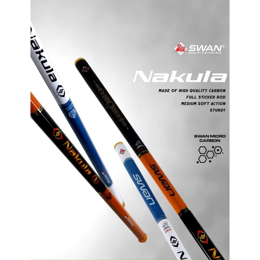 Joran Tegek Pancing Swan Nakula