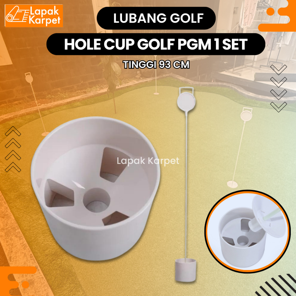 1 SET HOLE CUP GOLF PGM / Lubang Bola Golf / Cangkir Lubang Golf PGM 1 Set