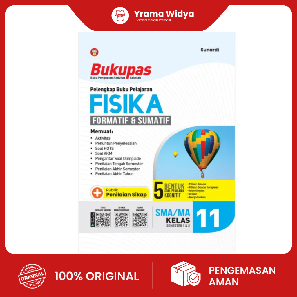 Yrama Widya - Bukupas Fisika SMA/MA Kelas 11