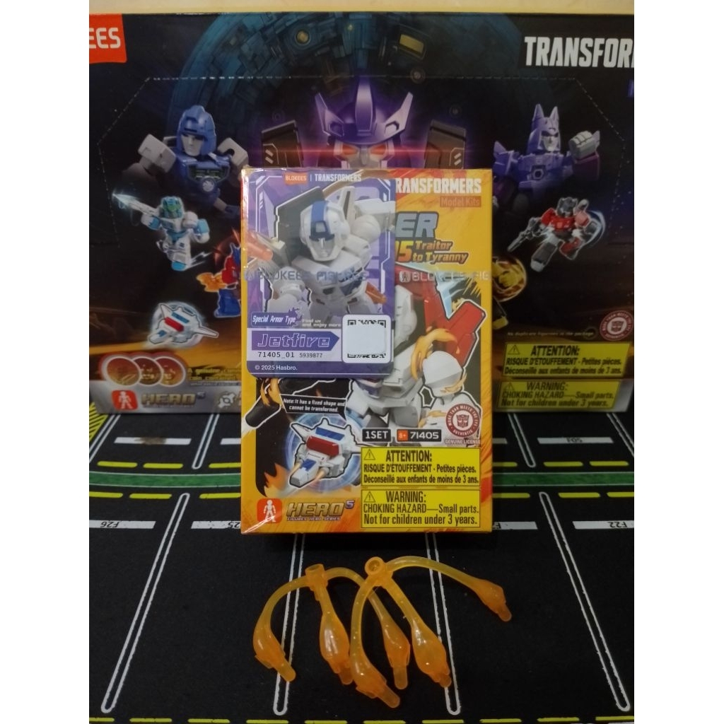 Blokees Transformers Defender Version 05 Super Secret Jetfire