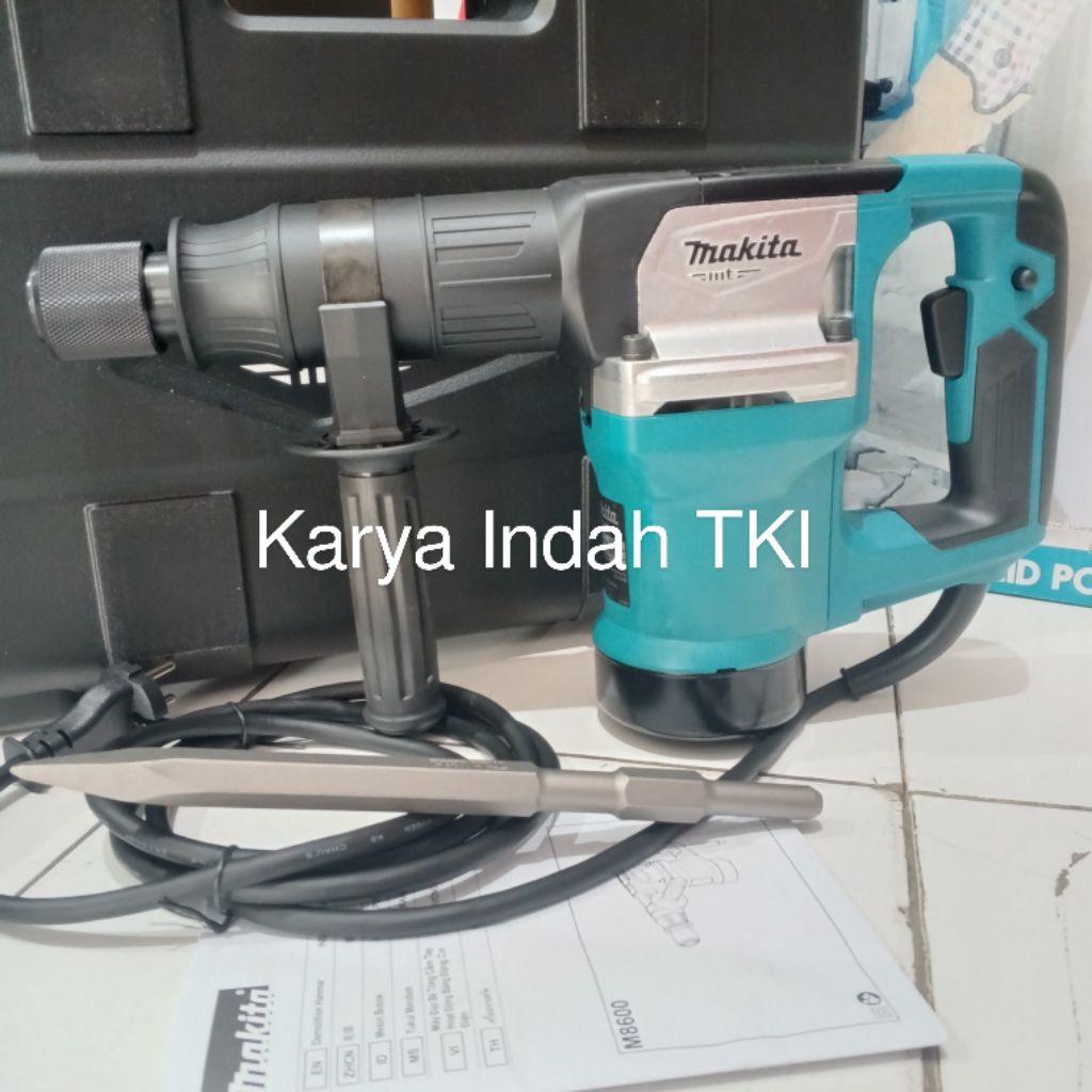 Makita M8600B Bor Bobok Beton Tembok Makita Jack Hammer Makita M 8600 B Demolition Hammer