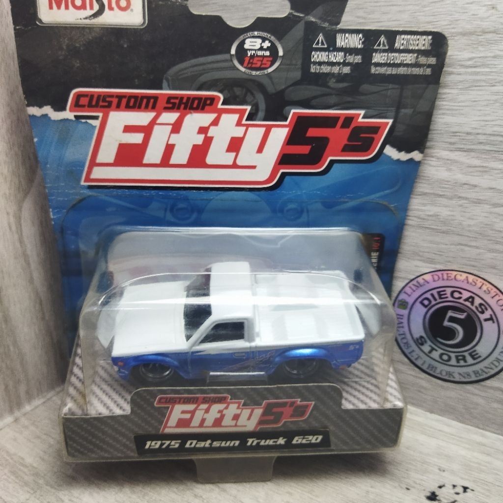 maisto custom shop fifty5's 1975 datsun truck 620