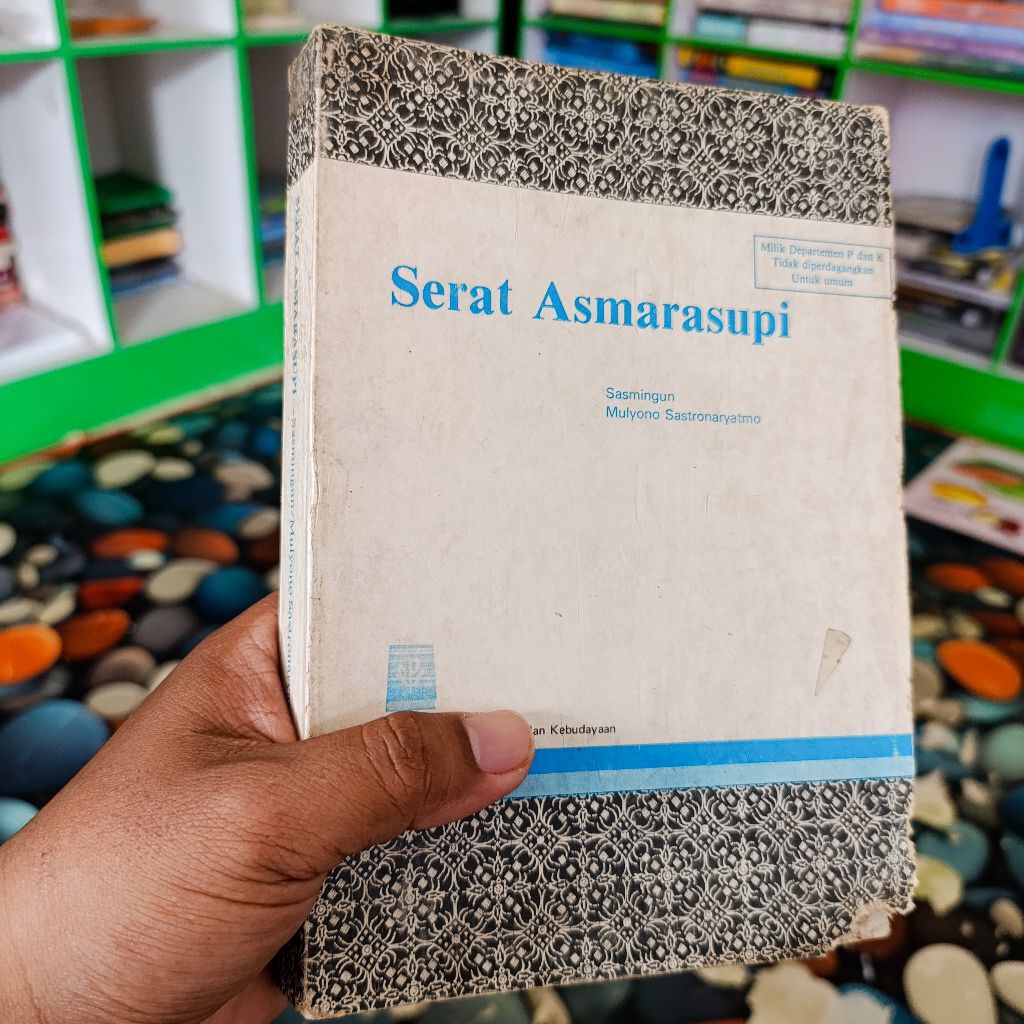 buku serat asmarasupi - sasmingun/mulyono sastronaryatmo original
