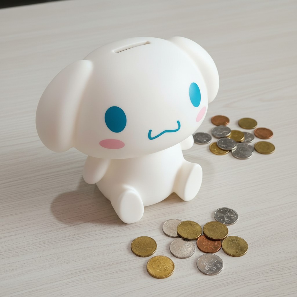 Celengan Plastik Karakter Unik Dan Lucu / Unique Piggy Banks