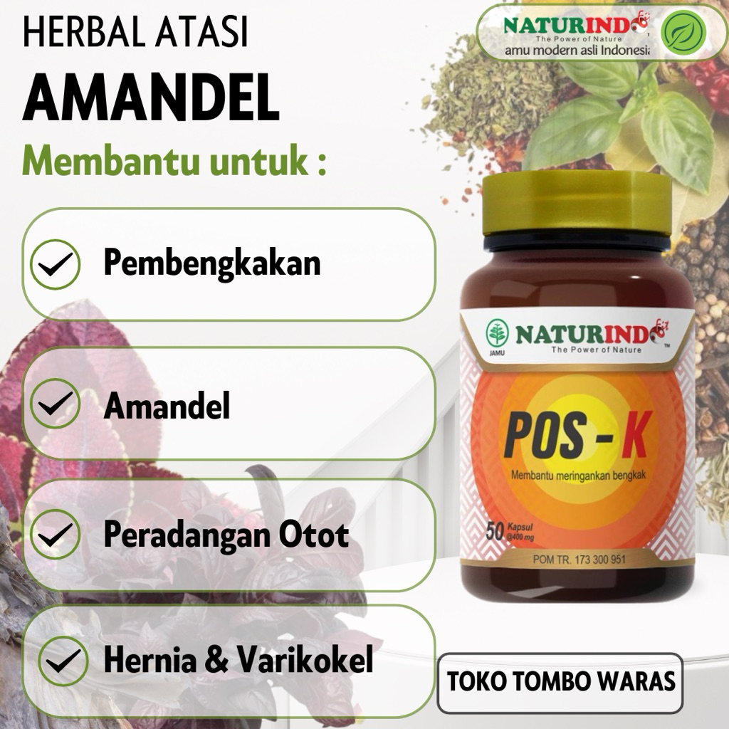 Herbal Amandel Atasi Radang Amandel Tenggorokan Bengkak Benjolan Pembengkakan Otot Saraf Kelenjar