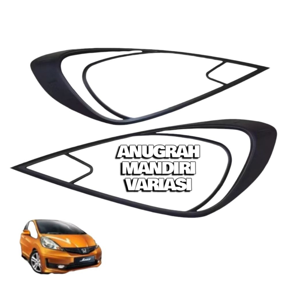 GARNIS LAMPU DEPAN MOBIL ALL NEW JAZZ 2011-2013 HITAM