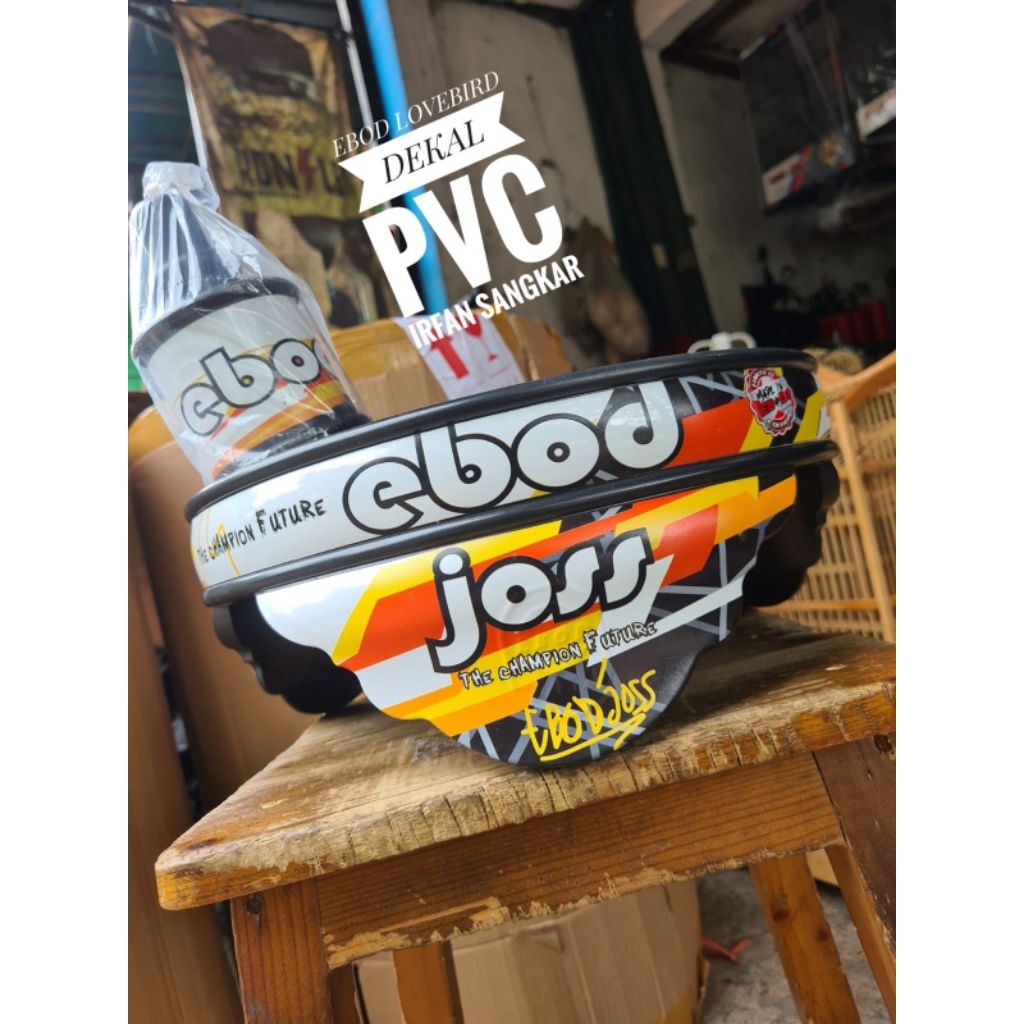 TEBOK PVC DEKAL EBOD LB LOVEBIRD