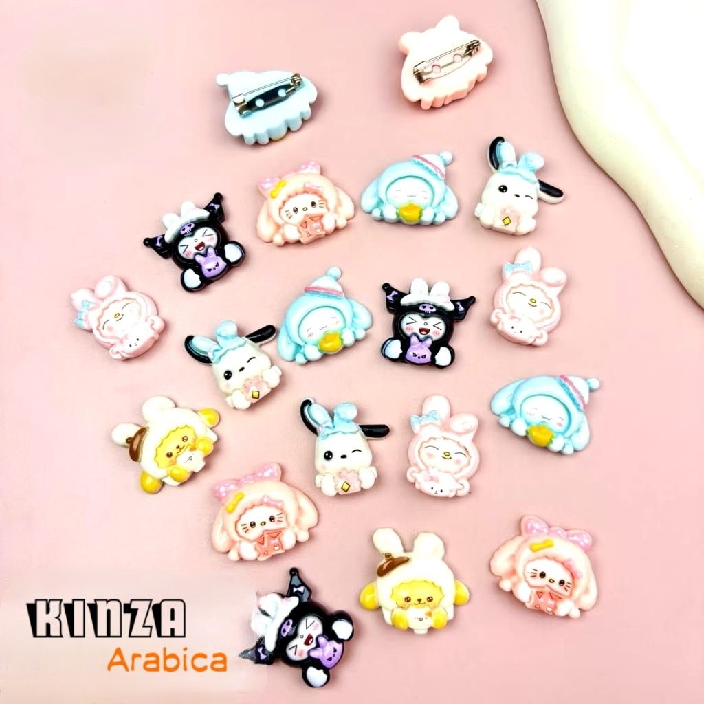 500PCS CLAY KARAKTER CLAY RESIN DIY KARAKTER ANAK ANAK CLAY GROSIR INPOR