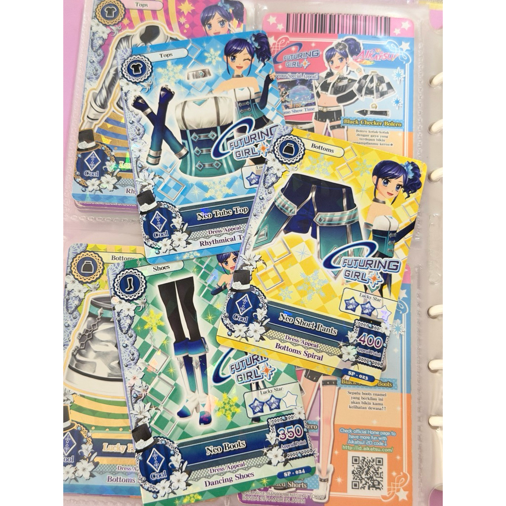 Kartu AIKATSU | Neo Set Futuring Girl | Code SP